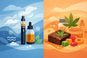 Vapes vs Edibles Effects and What Feels Different