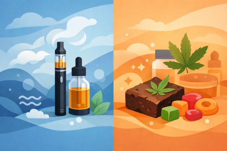 Vapes vs Edibles Effects and What Feels Different